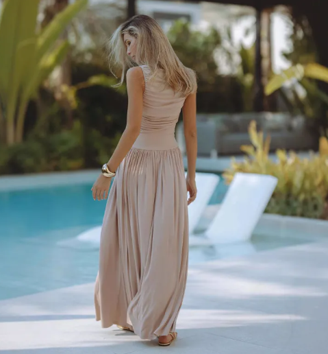 Elegance Pleat Dress